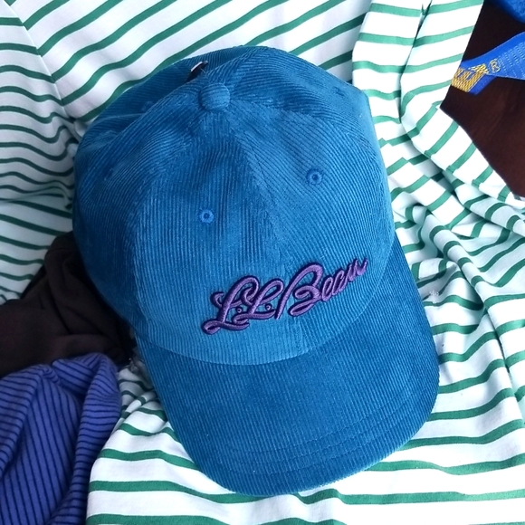 L.L. Bean Accessories Ll Bean Todd Snyder Corduroy Baseball Hat Twilight Teal Nwt Poshmark